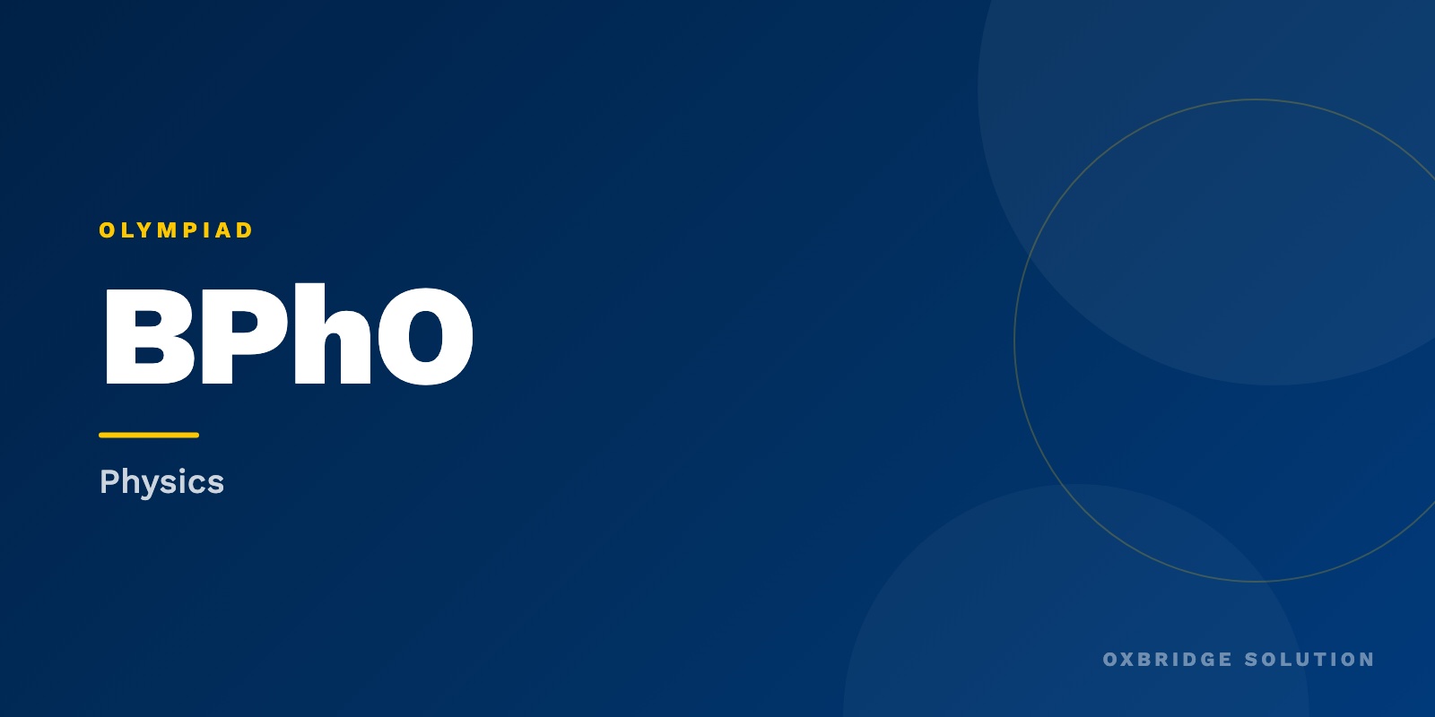 British Physics Olympiad